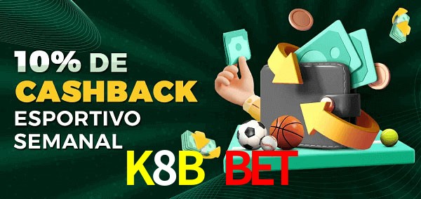 10% de bônus de cashback na K8B Bet